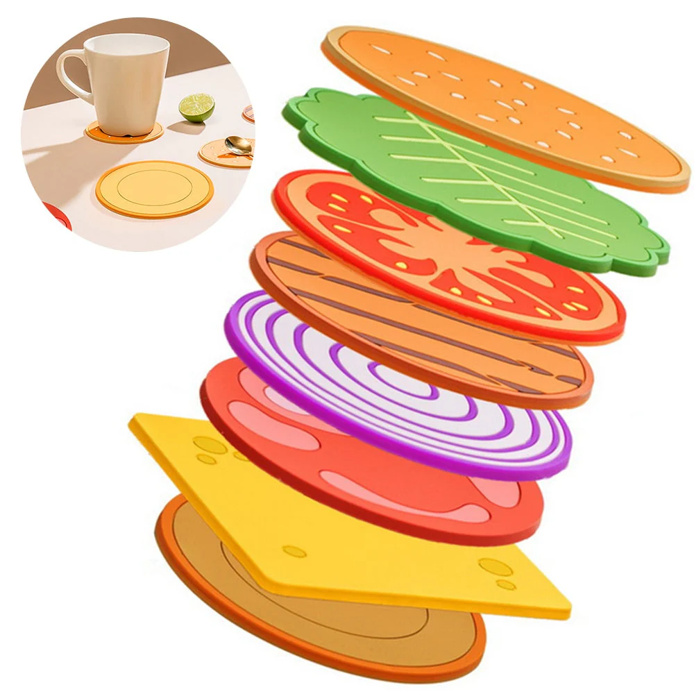 Burger Coaster Decor Set - Image 4