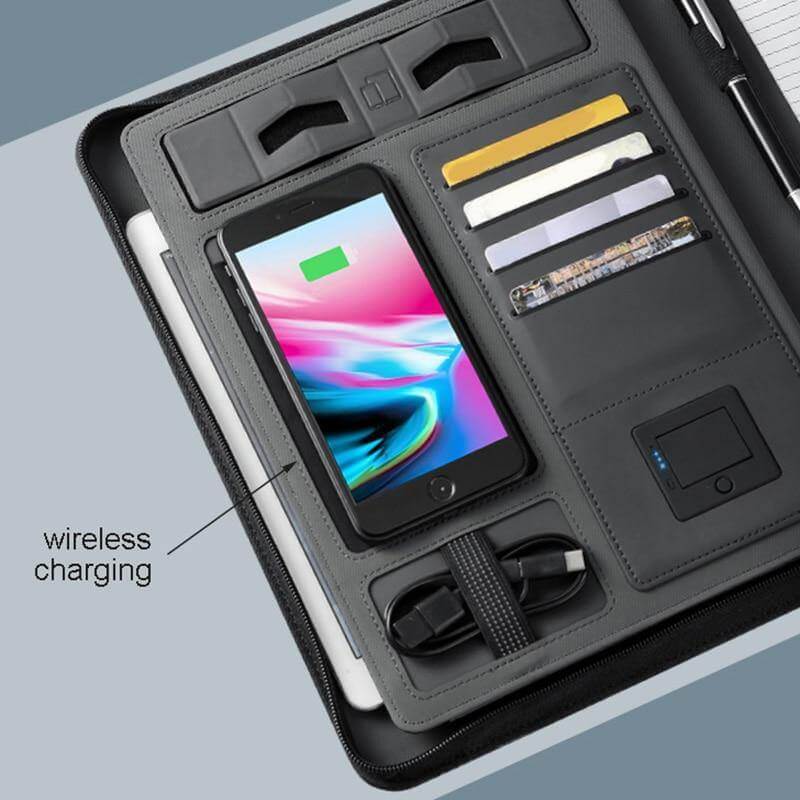 Business Manager Multifunctional Wireless Charging Notebook - Image 3