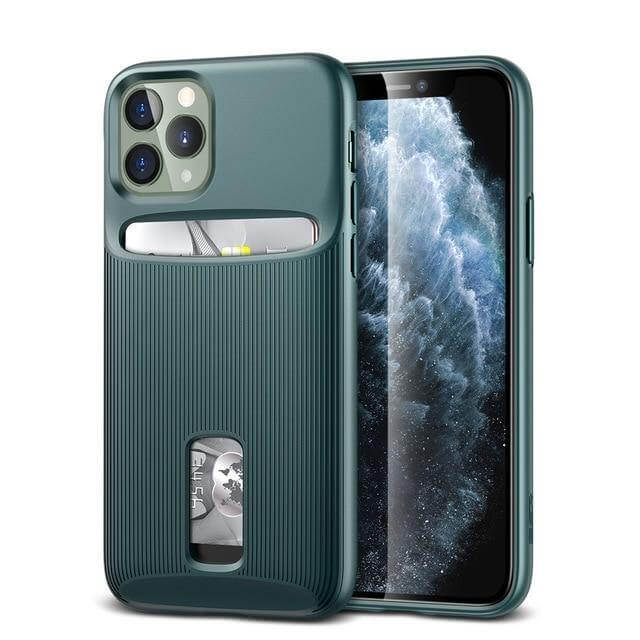 Business Style Protective iPhone Case with Cardholder - Image 9