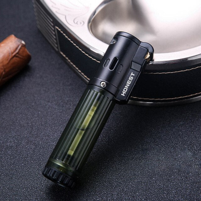 Butane Flame Flick Turbo Gas Lighter - Image 8
