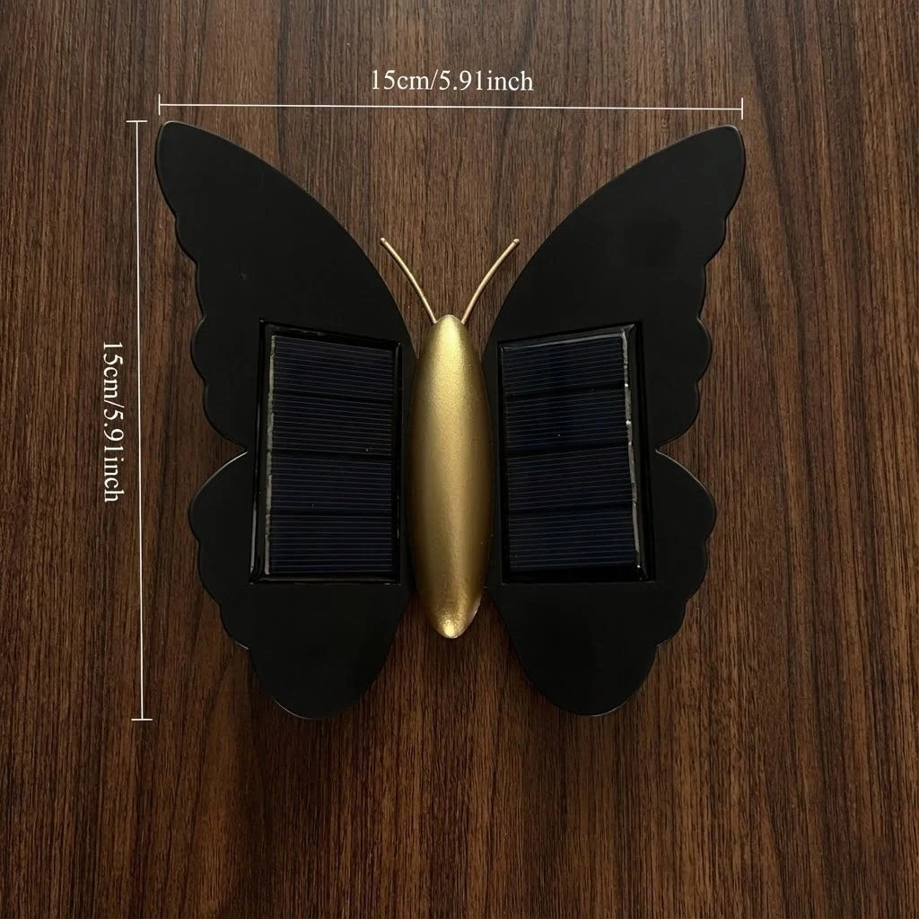 Butterfly Life Solar Powered Outdoor Lamp - Image 5