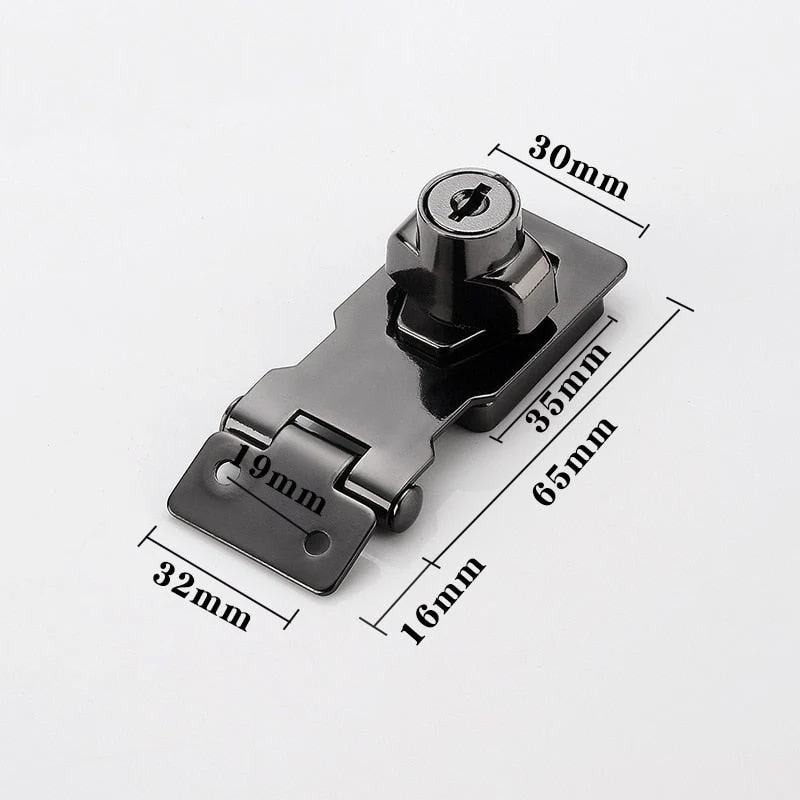 Cabinet Secure Stainless Steel Heavy Duty Drawer Lock - Image 14