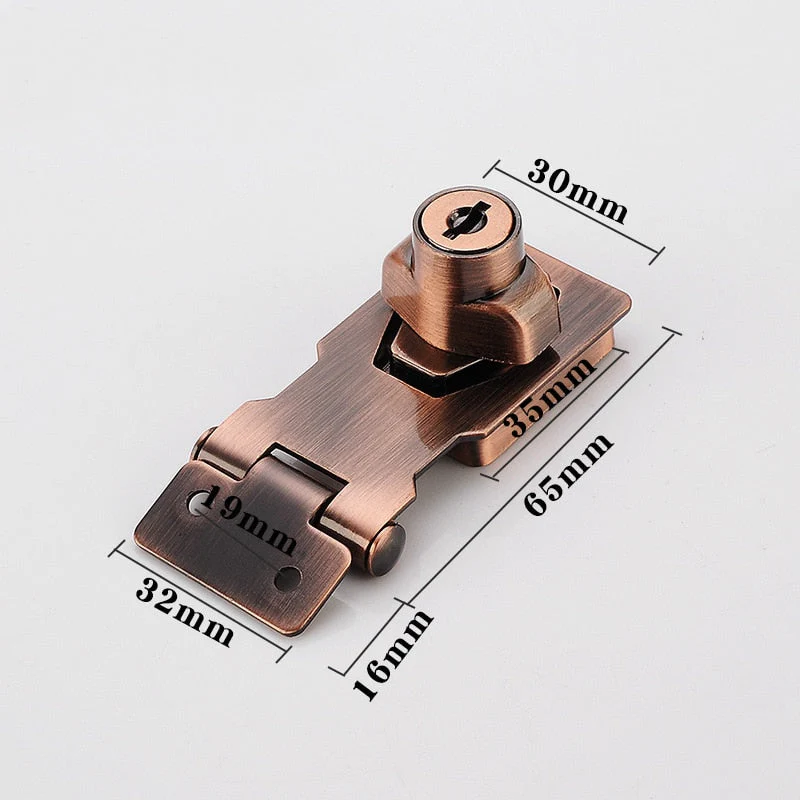 Cabinet Secure Stainless Steel Heavy Duty Drawer Lock - Image 15