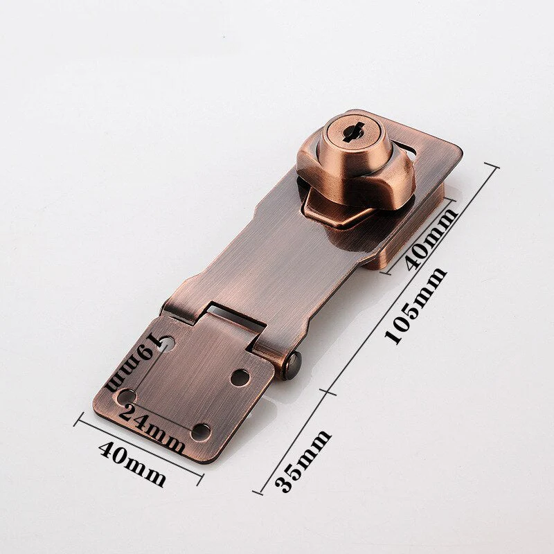 Cabinet Secure Stainless Steel Heavy Duty Drawer Lock - Image 17
