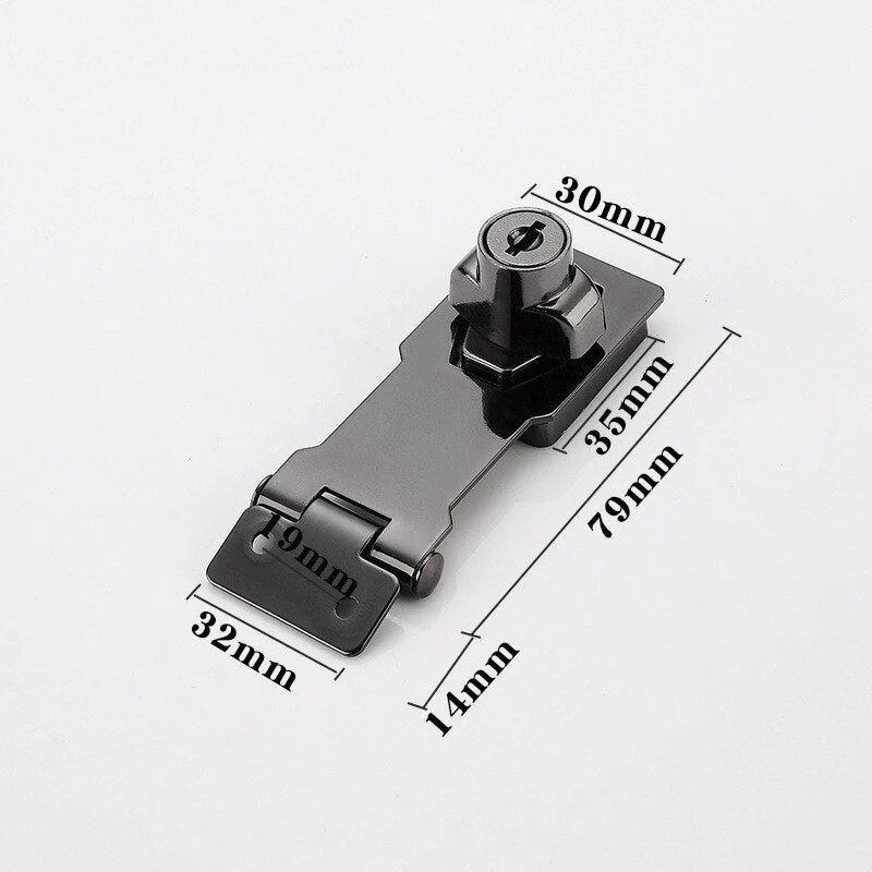 Cabinet Secure Stainless Steel Heavy Duty Drawer Lock - Image 6
