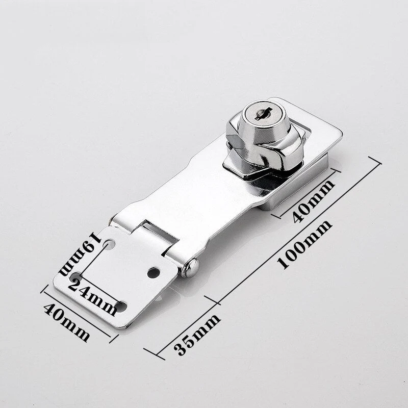 Cabinet Secure Stainless Steel Heavy Duty Drawer Lock - Image 8