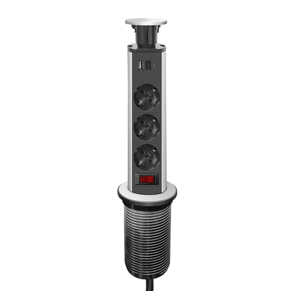 Cable Organizer Table Socket Pop-Up Power Strip - Image 5