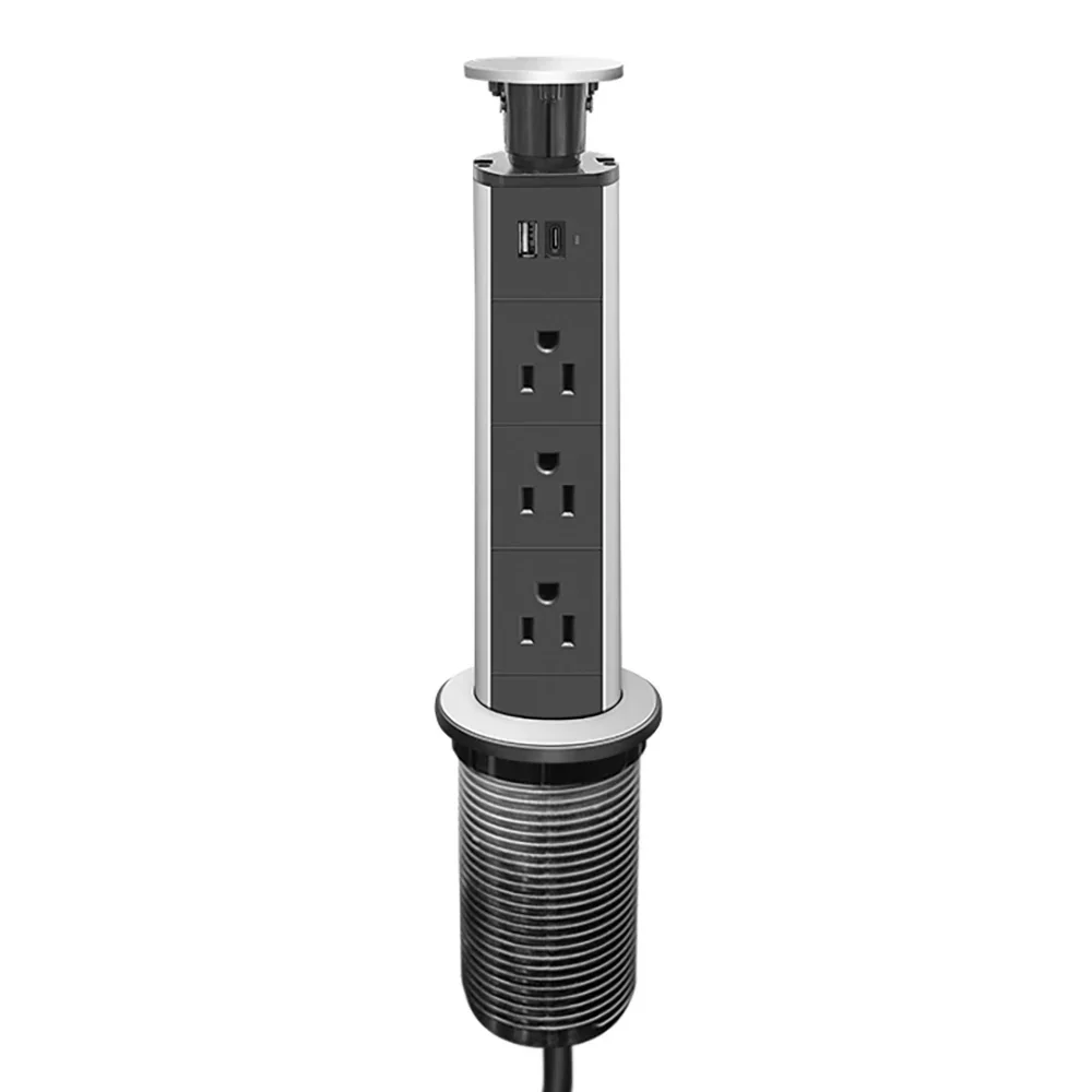 Cable Organizer Table Socket Pop-Up Power Strip - Image 7