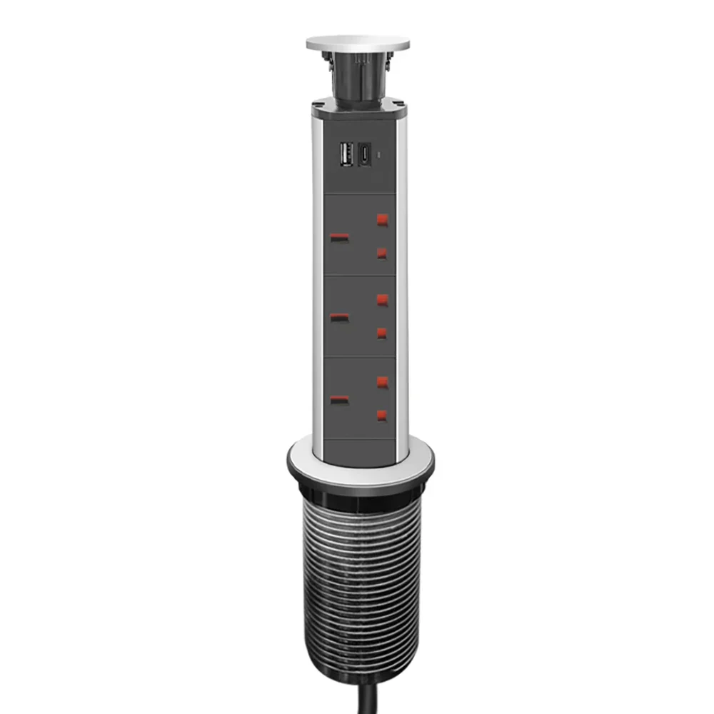 Cable Organizer Table Socket Pop-Up Power Strip - Image 8