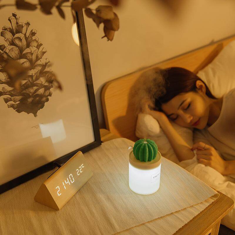 Cactus Ultrasonic Aromatherapy Humidifier - Image 3
