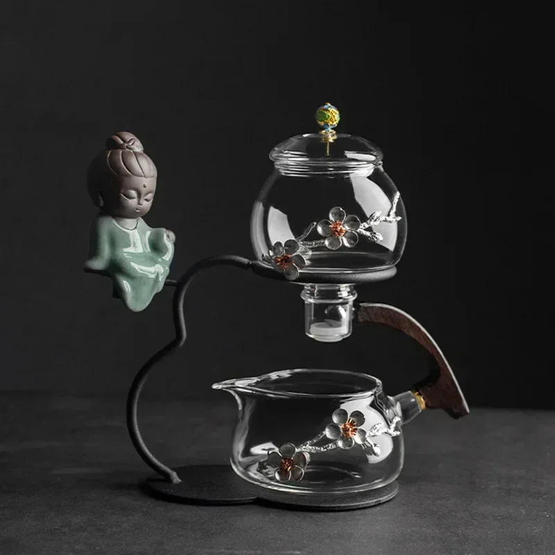 Calm Brew Zen Style Glass Traditonal Teapot - Image 2
