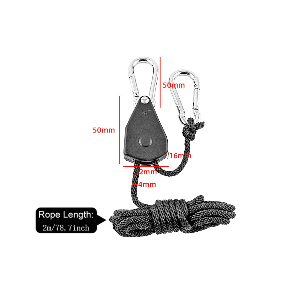Camp Anywhere Adjustable Ratchet Tent Stabilizer Pulley Hanger - Image 8