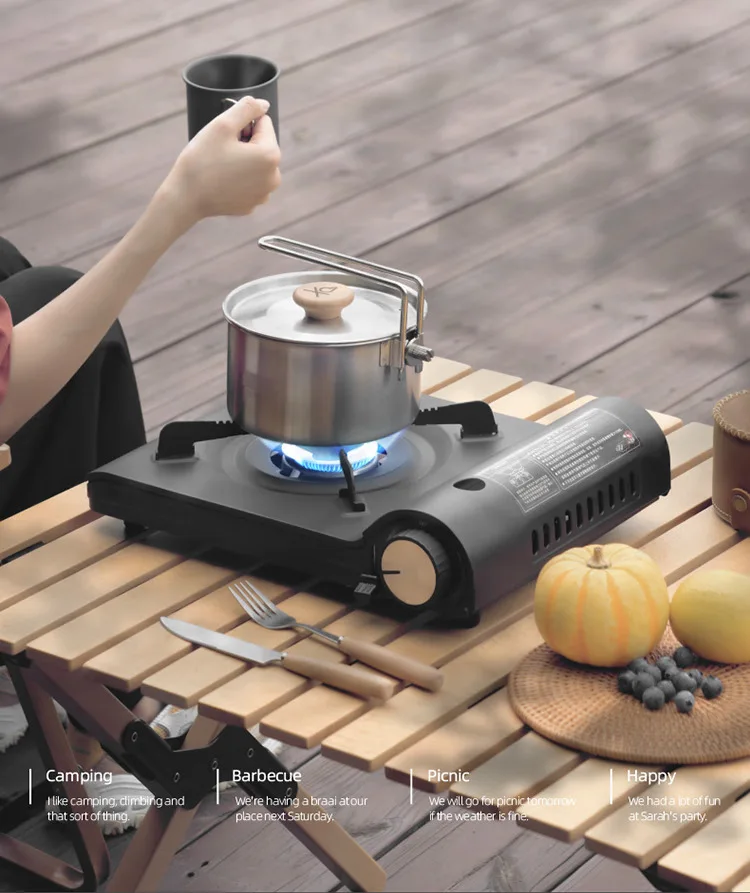 Camp Cuisine Mini Portable Gas Stove - Image 6