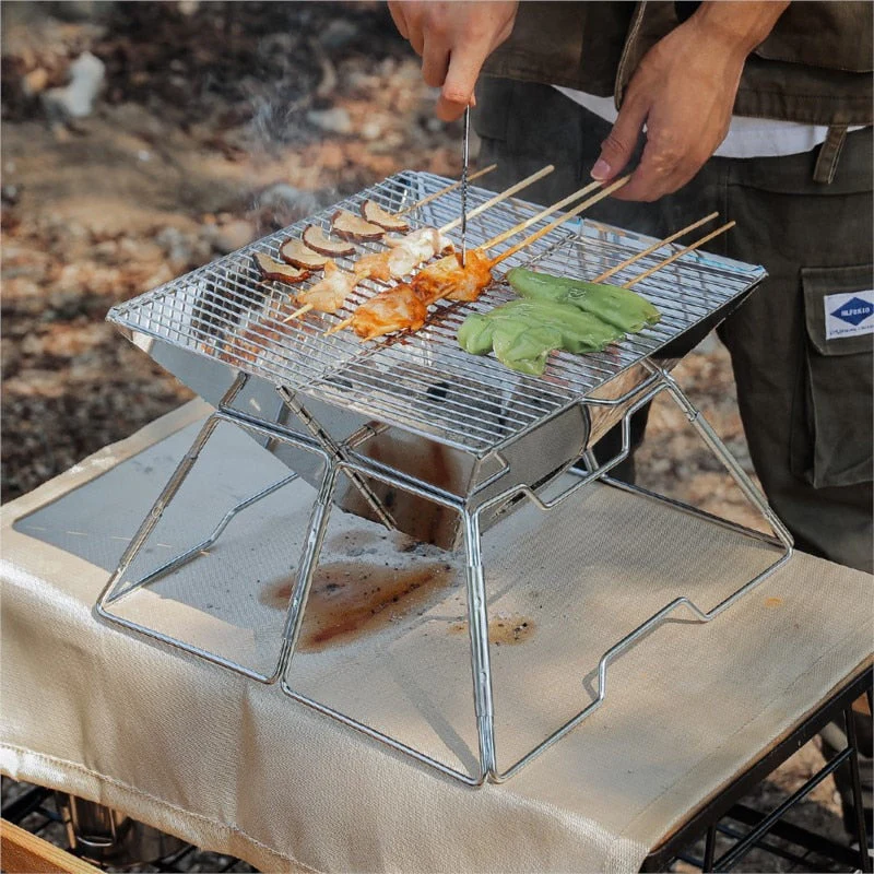 Camping Chef Stainless Steel Detachable Foldable Grill - Image 3