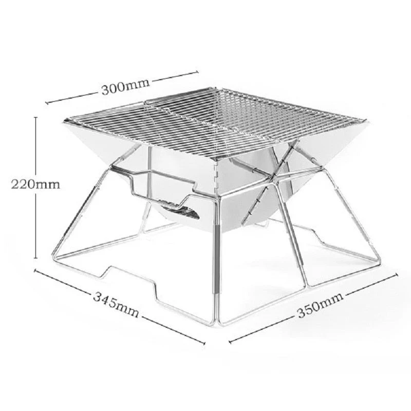 Camping Chef Stainless Steel Detachable Foldable Grill - Image 4