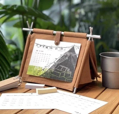 Camping Dreams Tent Desk Calendar - Image 4
