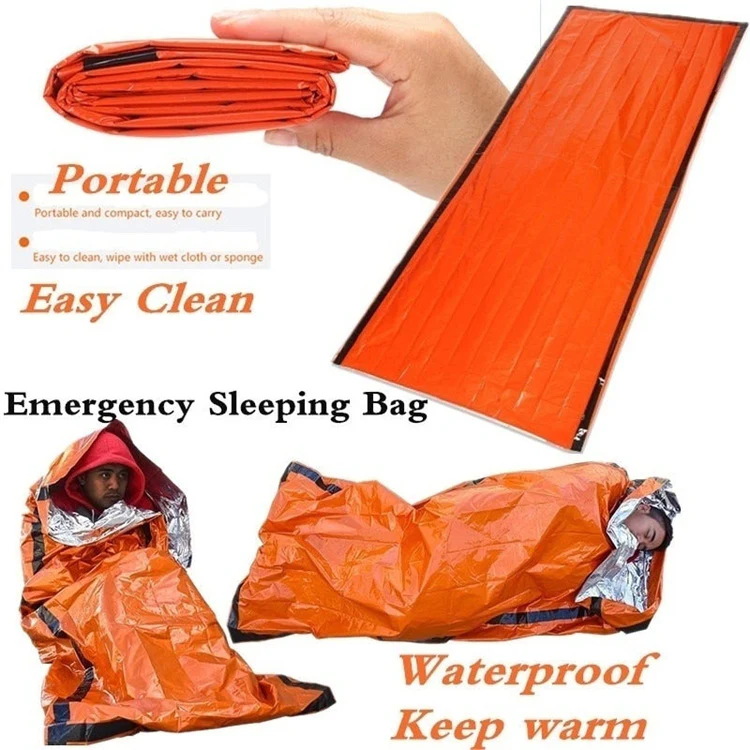 Camping Emergency Sleeping Bag Blanket Tent - Image 3