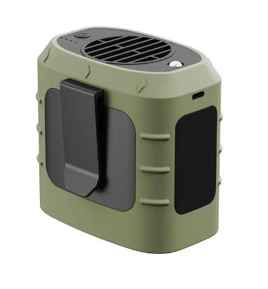 Camping Rechargeable Neck Fan Power Bank - Image 7