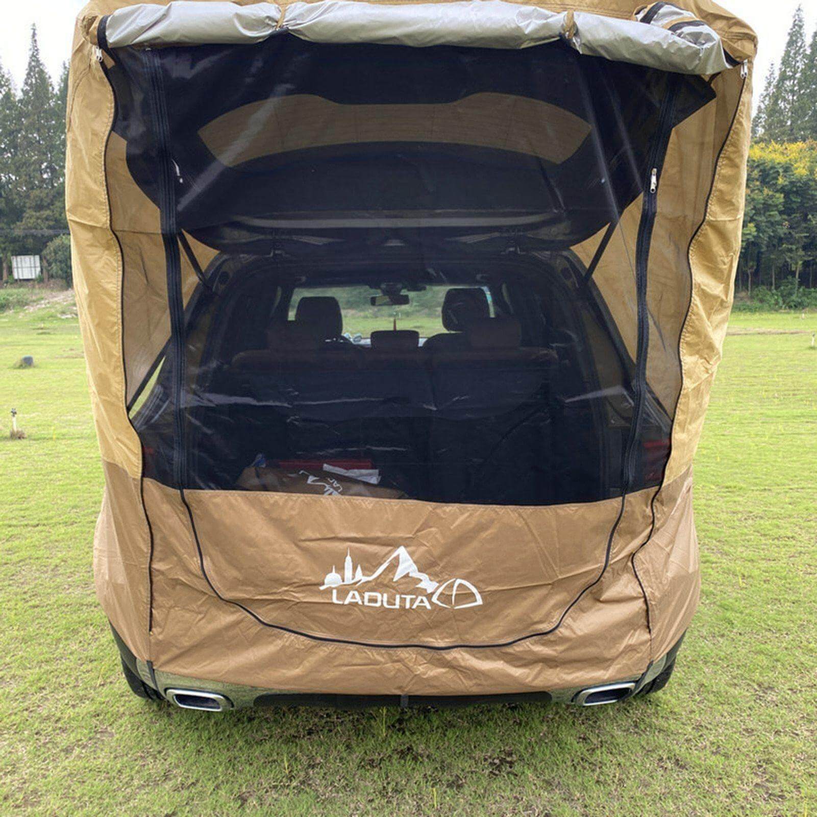 Camping Waterproof Car Sunshade Trunk Tent - Image 4