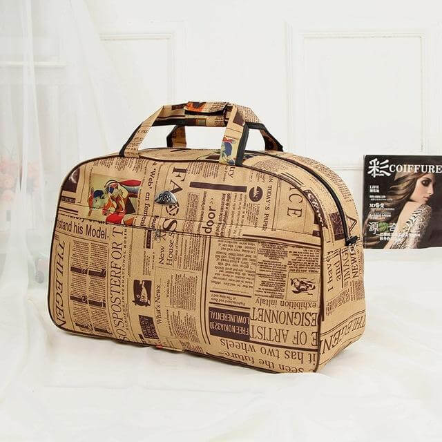 Canvas Fashion Casual Waterproof Oxford Zipper Travel Bags - Image 4