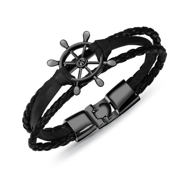 Captain Leather Bracelet - Image 10