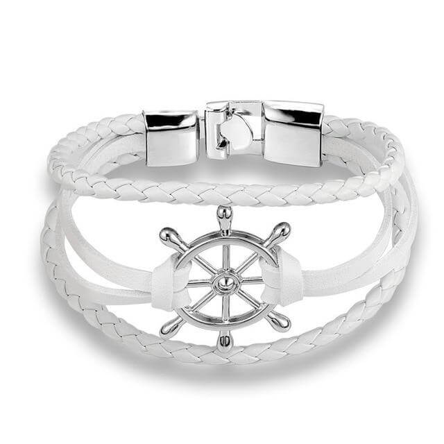 Captain Leather Bracelet - Image 4