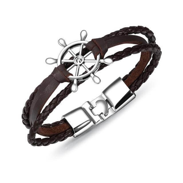 Captain Leather Bracelet - Image 8