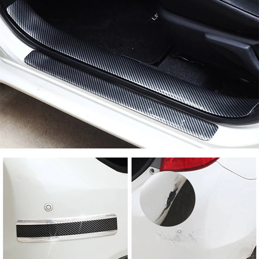 Car Armor Anti-Scratch Carbon Fiber Sticker - Image 3