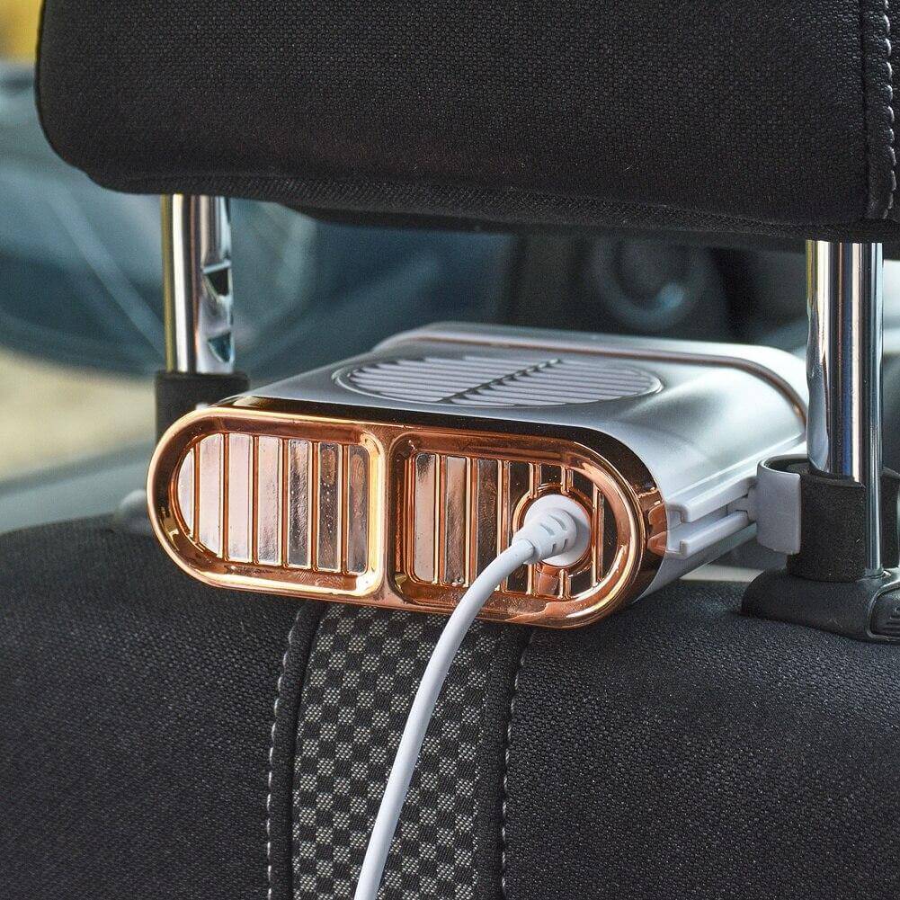 Car Back Seat Cooler USB Air Fan - Image 3