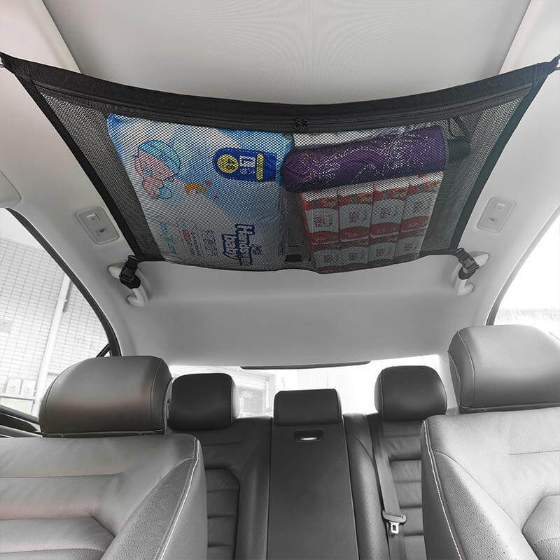 Car Ceiling Storage Net Pocket - Image 4