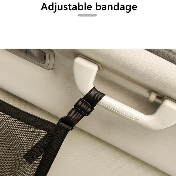 Car Ceiling Storage Net Pocket - Image 7