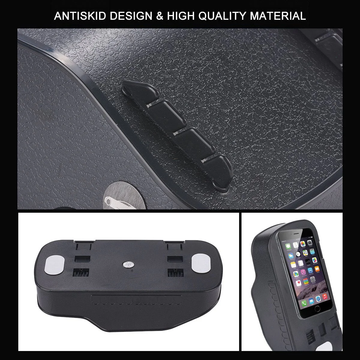 Car Dashboard Tissue Box Phone Holder - Image 4