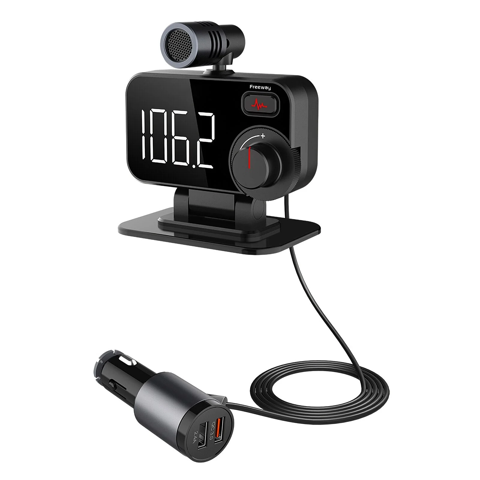 Car FM Bluetooth Radio Transmitter Kit - Image 3