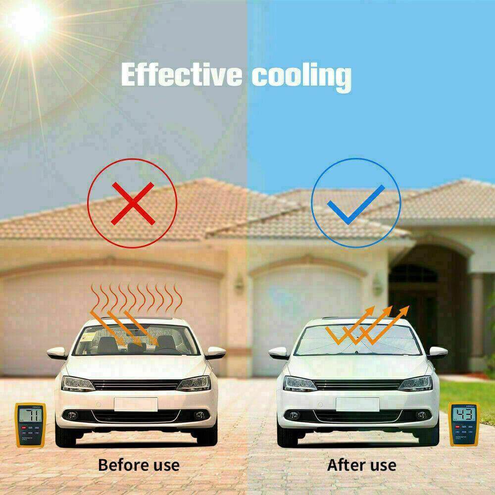 Car Front Window Sun Shield Protector Accessory - Image 4