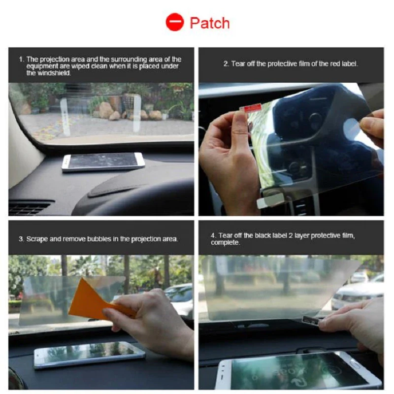 Car Head Up Display Navigation Reflective Film - Image 4