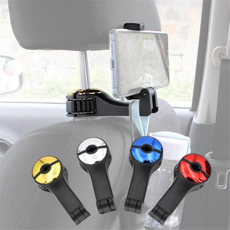 Car Headrest Phone Holder Hook - Image 8