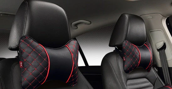 Car Leather Neck and Back Pillows - Image 8
