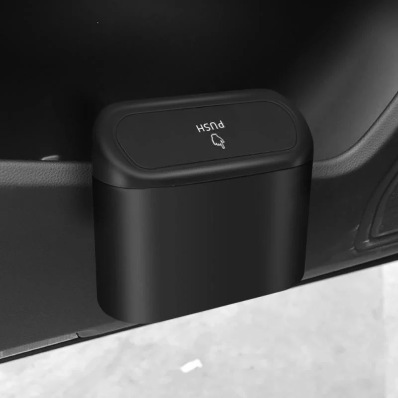 Car Mini Side Door Auto Push Trash Can - Image 5
