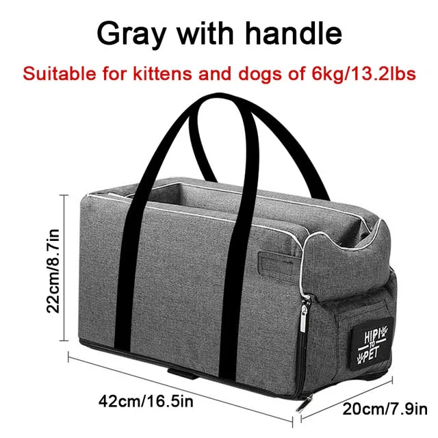 Car Portable Pet Carrier Comfy Bed - Image 17