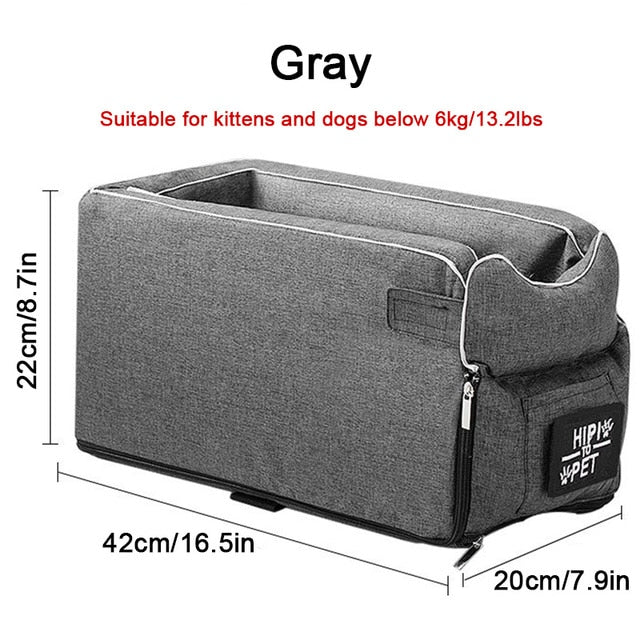 Car Portable Pet Carrier Comfy Bed - Image 18