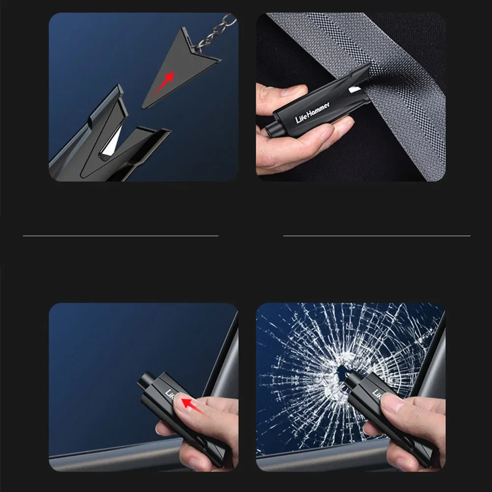 Car Safety Emergency Window Breaker Gadget - Image 3