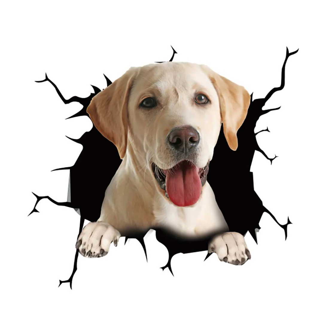 Car Scratch Hider 3D Puppy Sticker - Image 8