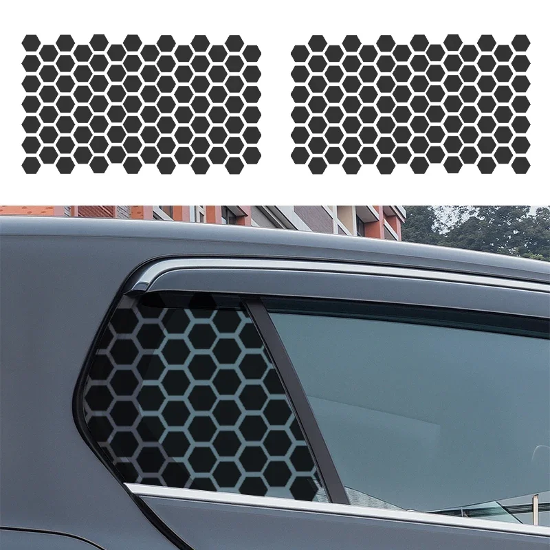 Car Side Window Honeycomb Decor Sticker - Image 4