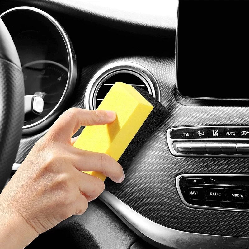 Car Strong Tire Waxing Sponge - Image 2