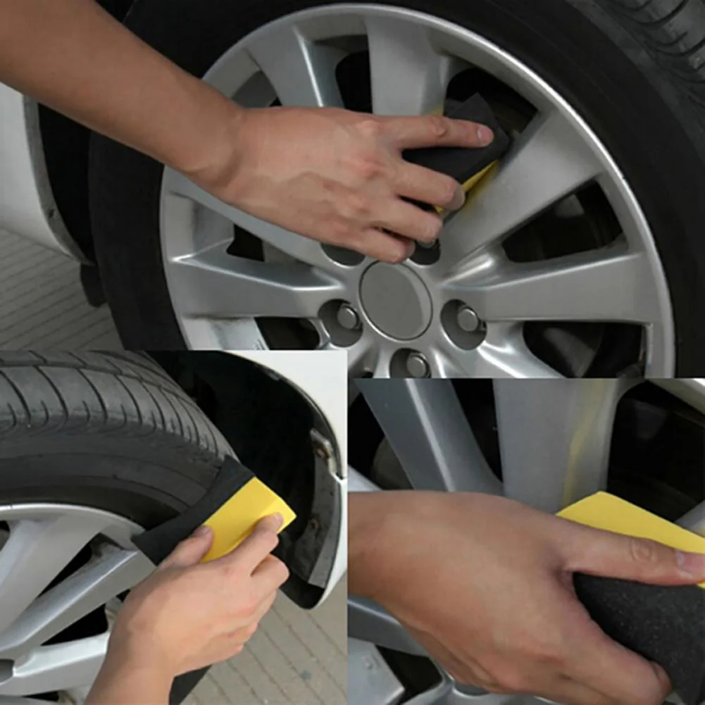 Car Strong Tire Waxing Sponge - Image 4