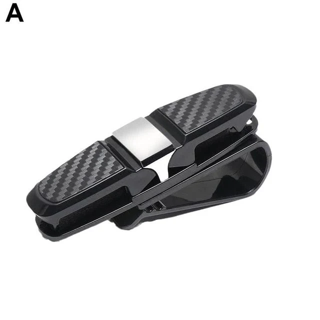 Car Sun Visor Glasses Holder Clip - Image 9