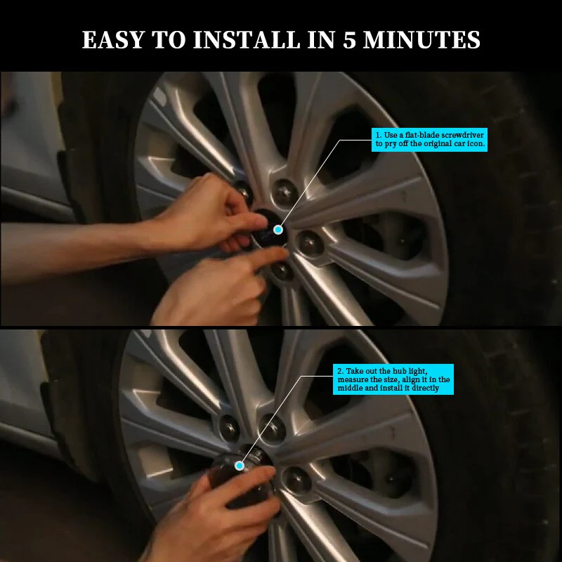 Car Tire Solar Light Set - Image 4