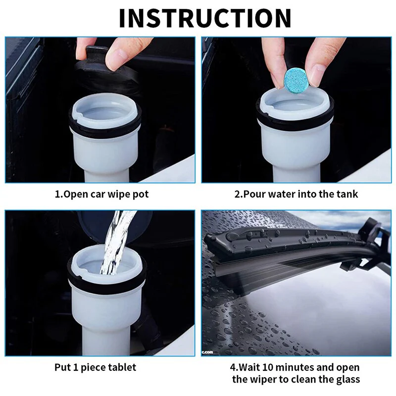 Car Windshield Cleaner Maker Tablet - Image 4