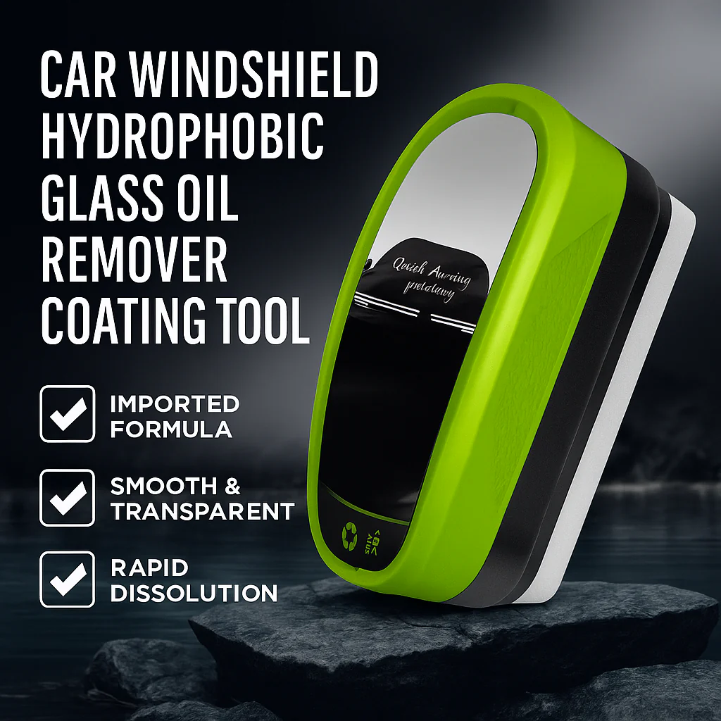 Car Windshield Hydrophobic Glass Oil Remover Coating Tool - Image 2