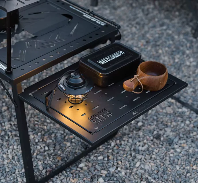 Carbon Steel Folding Multifunctional Easy Camping Table - Image 3